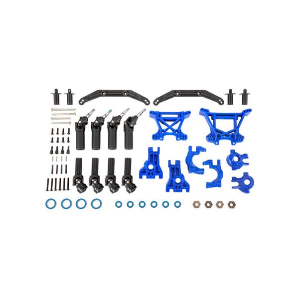 Traxxas tuningová sada HD modrá (pre Hoss, Slash 4x4 a Rustler 4x4)