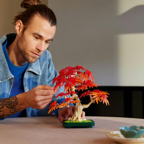 LEGO® Botanicals 10348 Bonsaj – Japonský červený javor