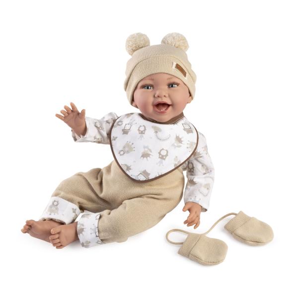 Guca 845 Oliver – realistická panenka s měkkým látkovým tělem – 42 cm