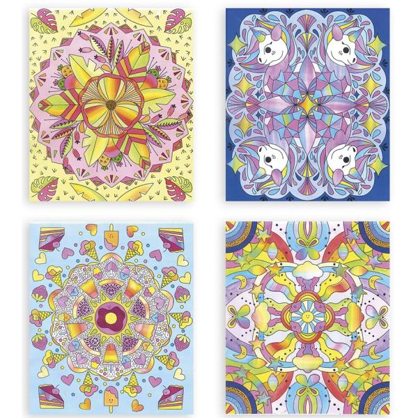 Janod Atelier Sada Maxi Duha malování Mandaly od 7 let