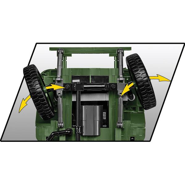Cobi Willys MB sanitka 1:12, 1131 k (obrázek 8)