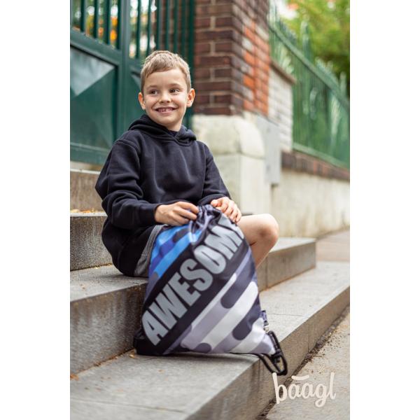 BAAGL Batoh Skvelý - PRUHY (obrázek 7)