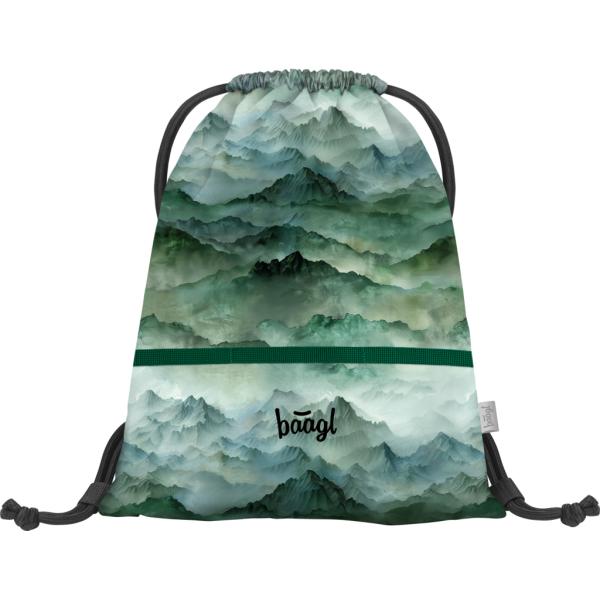 Baagl Sacca Da Palestra Per Ragazze – Sacchetti Impermeabili Per Scarpe Per Bambini – Scuola E Asilo Sport Bag, Dinosauro, Mellanstor/Large-image