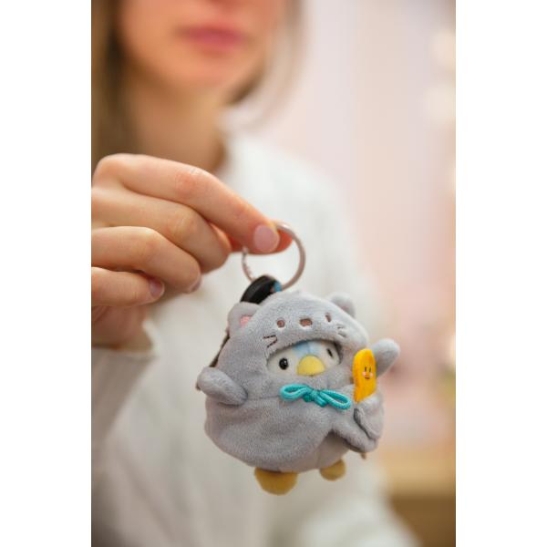 NICI plyš MyMochi Tučňák Waddle 8cm v kostýmu kočičky a kačičkou, set dárkové balení (obrázek 11)