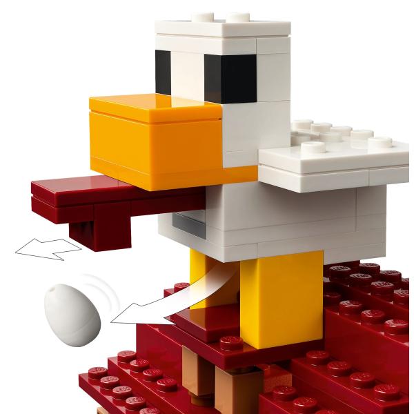 LEGO® Minecraft® 21273 Balón v podobě Ghasta a útok na vesnici (obrázek 6)