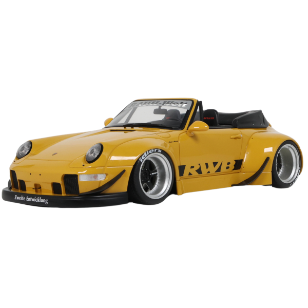 1:18 PORSCHE RWB Bodykit Nohra Yellow 2023