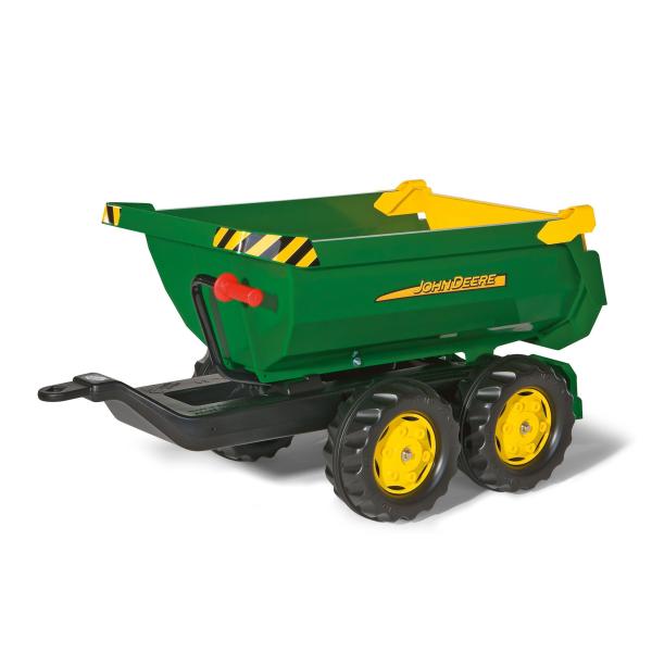 Rollytoys Vlečka 2osá John Deere "Halfpipe"