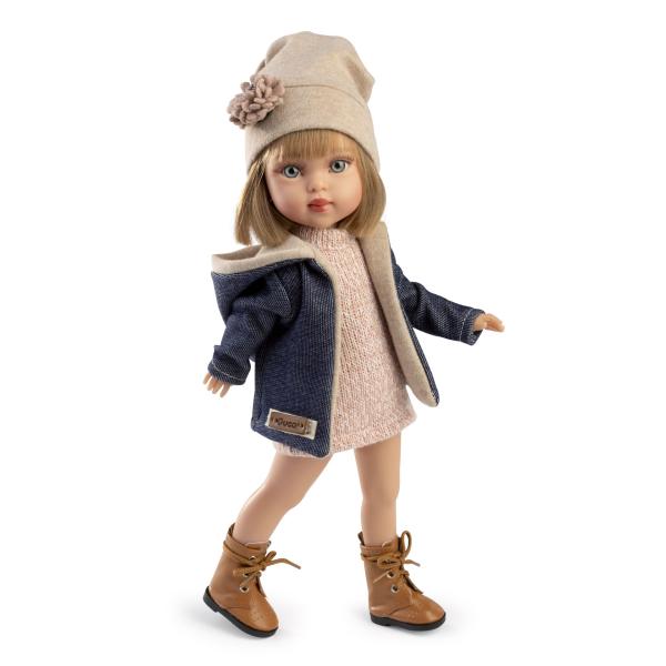 Guca 857 Penelope - realistická panenka s celovinylovým tělem - 34 cm