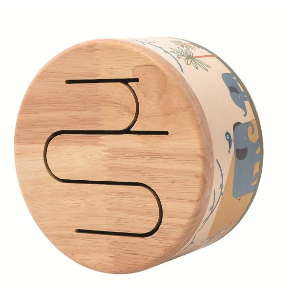 2Kids Toys Dřevěný bubínek Safari