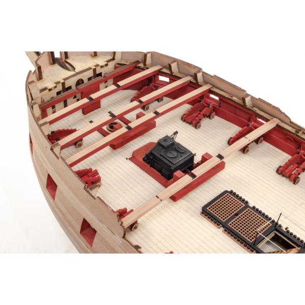 Vanguard Models HMS Indefatigable 1794 1:64 kit (obrázek 11)