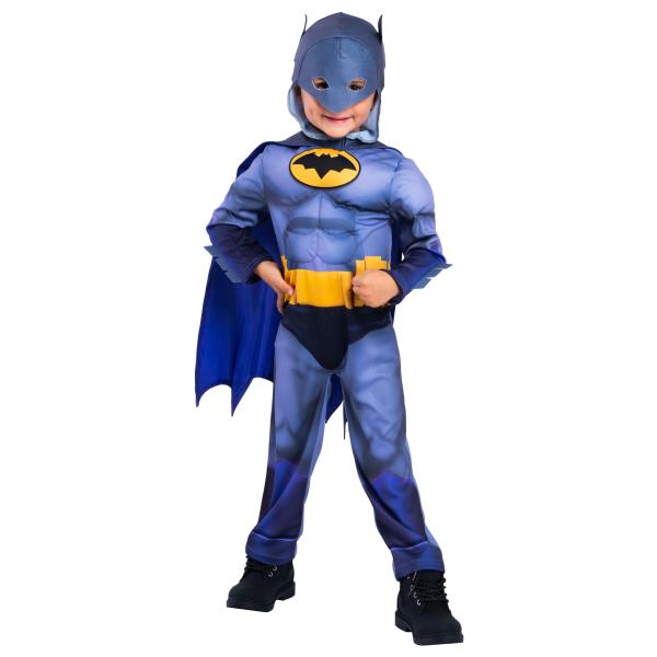 BATMAN Bathwheels dětský kostým velikost XXXS(92-98cm) (obrázek 6)