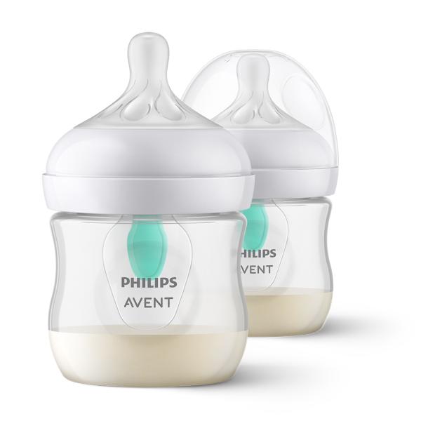 Philips AVENT Láhev Natural Response s ventilem AirFree 125 ml, 0m+ 2 ks