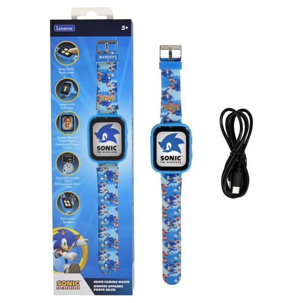 Lexibook Hodinky s fotoaparátem a kamerou Ježek Sonic