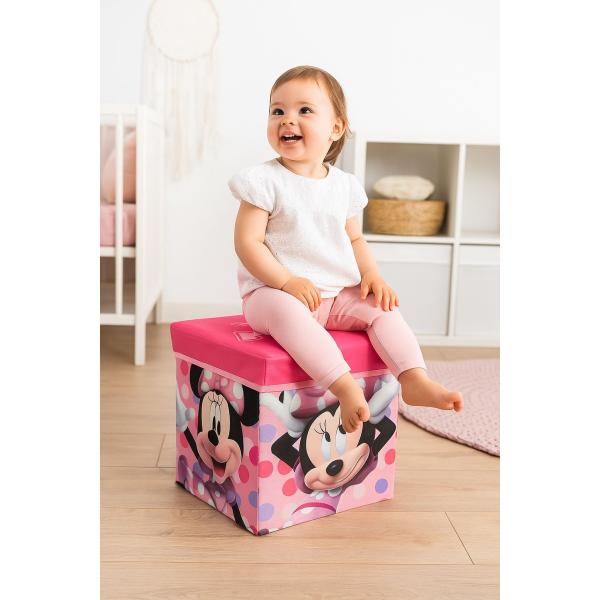 Cozy Noxxiez SB607 Minnie Mouse - úložný box a taburetka (obrázek 3)