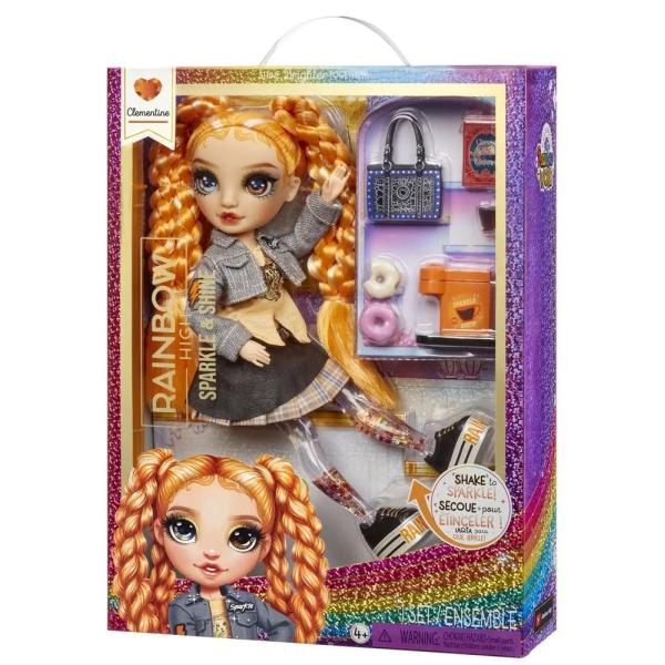Rainbow High Sparkle & Shine Clementine (obrázek 3)