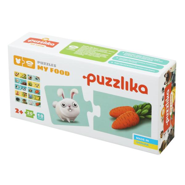 Puzzlika 12992 Moje jedlo - náučné puzzle 20 dielikov