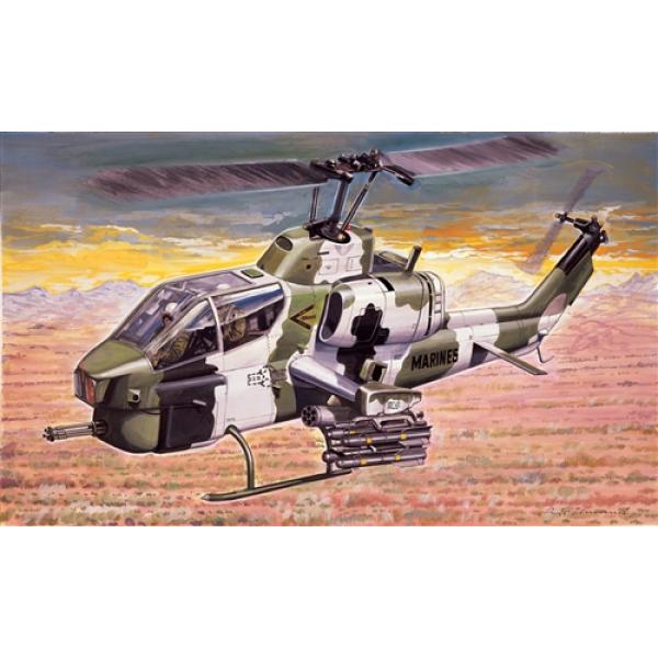 Model Kit vrtulník 0160 – AH-1W SUPER COBRA (1:72)