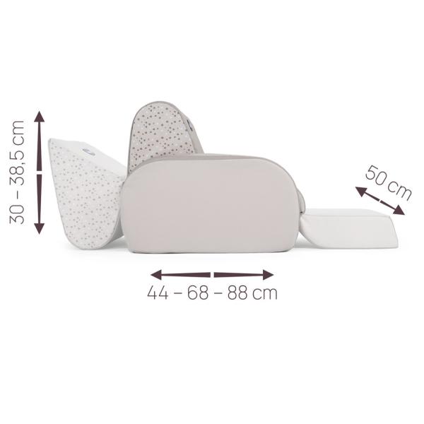 CHICCO Křesílko Twist – Powder Blue 12m+