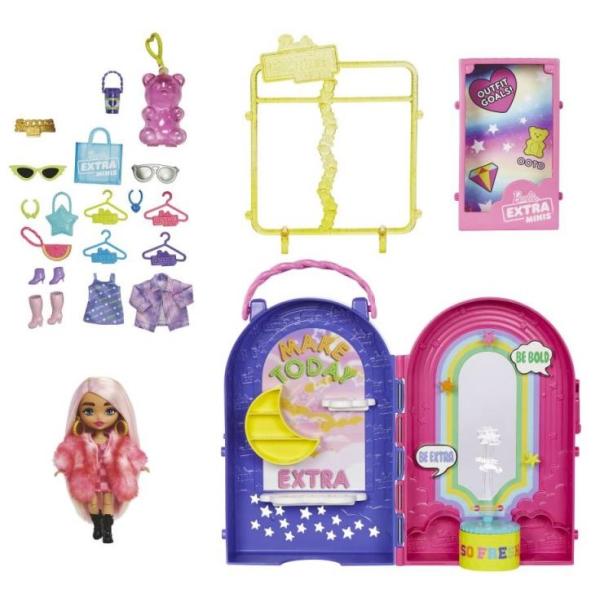 Barbie Extra Minis Butik S Módou - Panenka (obrázek 3)