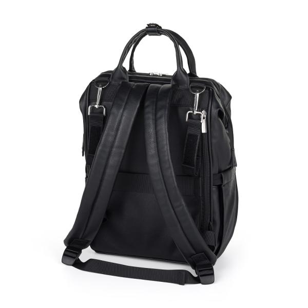 PETITE&MARS Batoh přebalovací na kočárek Jasper Absolute Black (obrázek 3)