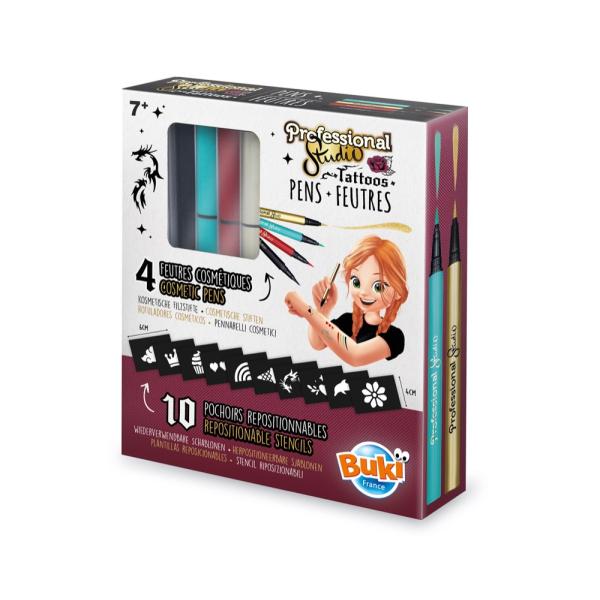 Kreativní sada – Tetovací pera – GOLD