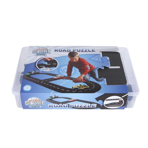 Kids Globe Traffic autodráha gumová obvod 307,5cm v krabičce (obrázek 3)