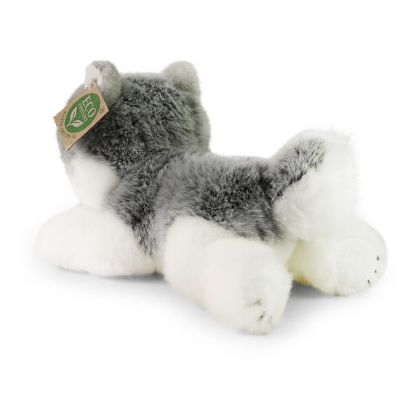 Plyšový pes husky ležící 20 cm Eco-Friendly (obrázek 4)
