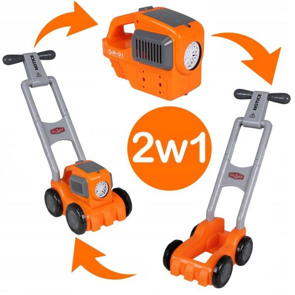 Bublifuk sekačka + náplň plast, na baterie se světlem