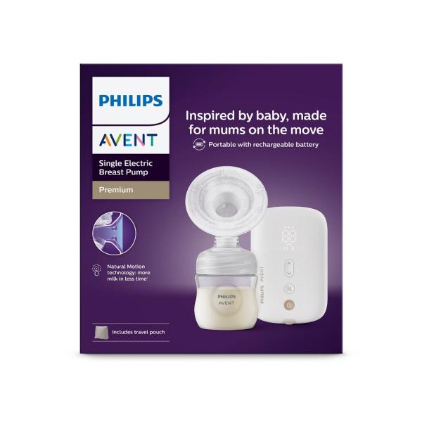 Philips AVENT Odsávačka mateřského mléka elektrická nabíjecí SCF396/31 (obrázek 7)