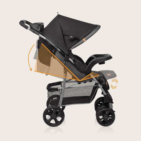 Lionelo Kočárek sportovní Emma Plus Stone (obrázek 11)