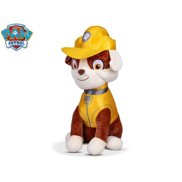 Paw Patrol Rubble plyšový sedící 60cm