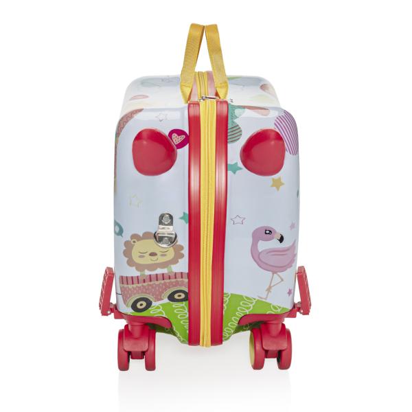 Dětský kufřík na kolečkách Pack&Ride, Safari (obrázek 4)