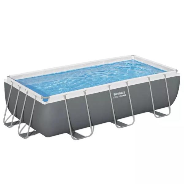 Zahradní bazén Bestway 56441 Power Steel 4.04mx 2.01mx 1.00m Rectangular Pool Set