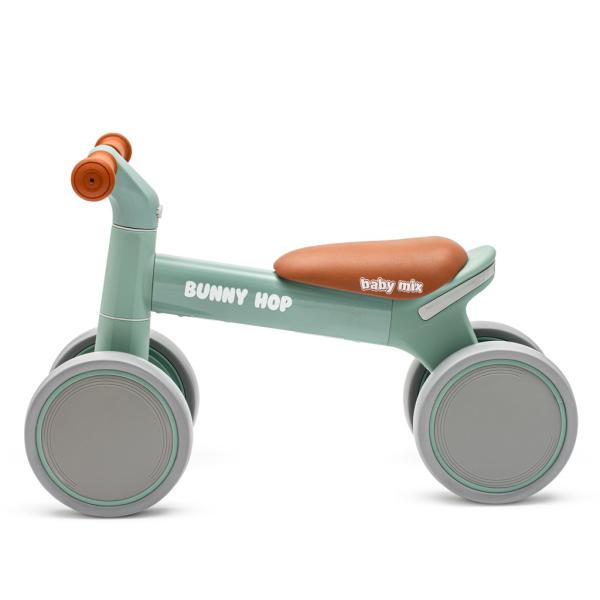 Dětské odrážedlo Baby Mix Bunny Hop zelené (obrázek 3)