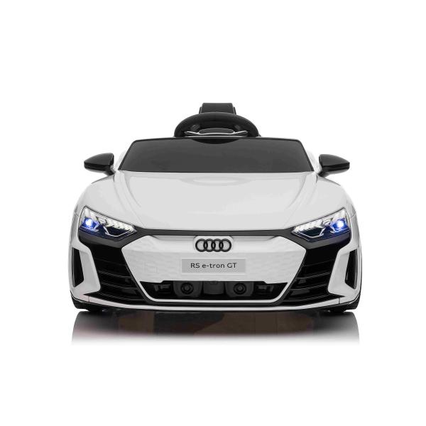 Elektrické autíčko Audi RS E-tron GT 12V, bílé, široké jednomístné sedadlo, 2,4 GHz dálk. (obrázek 5)