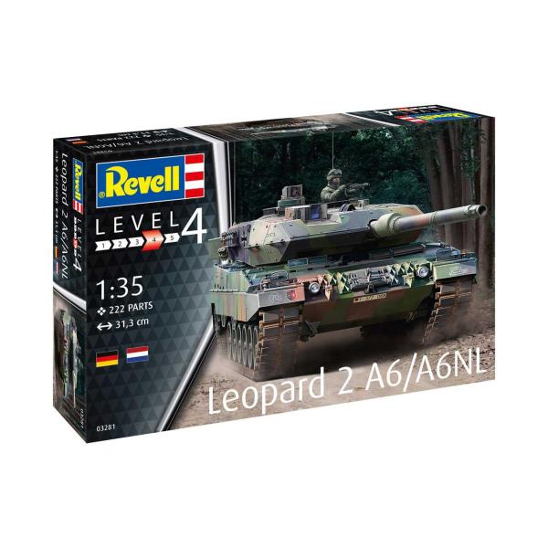 Plastic modelky tank 03281 - Leopard 2 A6 / A6NL (1:35)