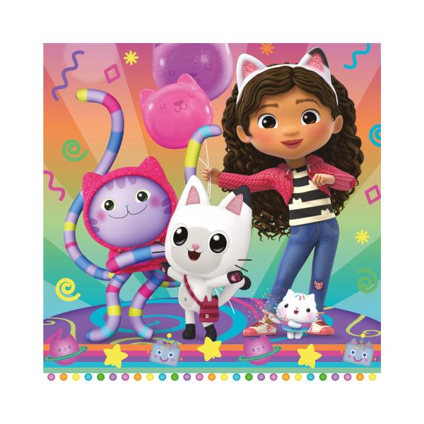 Puzzle Gabby's Dollhouse: Oslava 3x55 dílků deskové (obrázek 4)