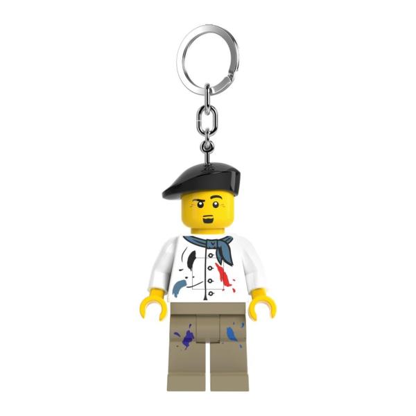 Lego Minifigures Pittore figura luminosa