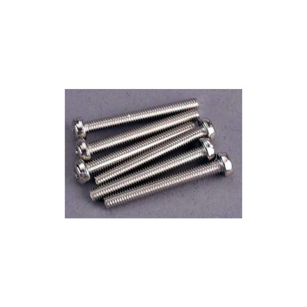 Traxxas skrutka krížová M3x25mm polguľatá hlava zink. (6)