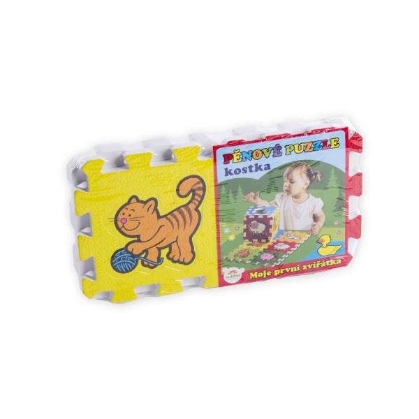 Pěnové puzzle Moje první zvířátka 15x15x1, 2cm 6ks MPZ (obrázek 3)