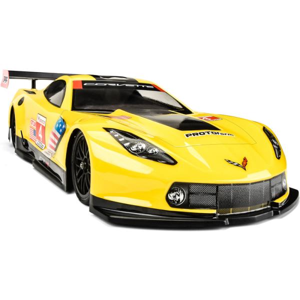 PROTOform karosérie 1:10 Chevrolet Corvette C7.R (šasi 190mm) (obrázek 3)