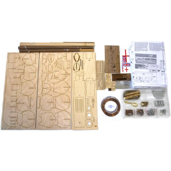 MAMOLI H.M.S. Victory 1765 1:150 kit (obrázek 5)