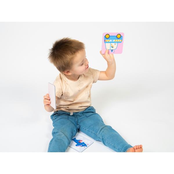 KukiKuk 80001 Velké pexeso Doprava (obrázek 6)