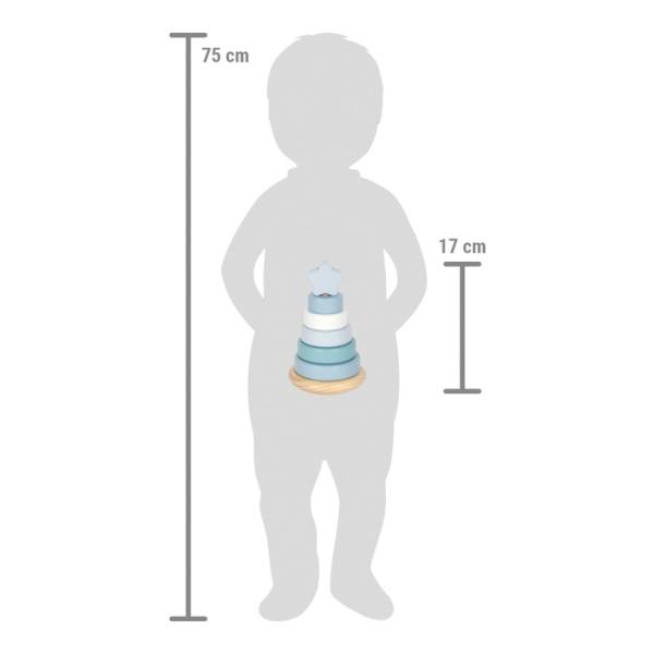 small foot Nasazování na tyč Věž modrá (obrázek 4)