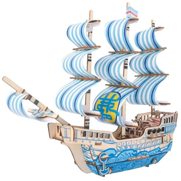 Woodcraft Dřevěné 3D puzzle Loď ze snu