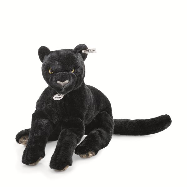 STEIFF Originals Nero visící panter, černá plyšová hračka