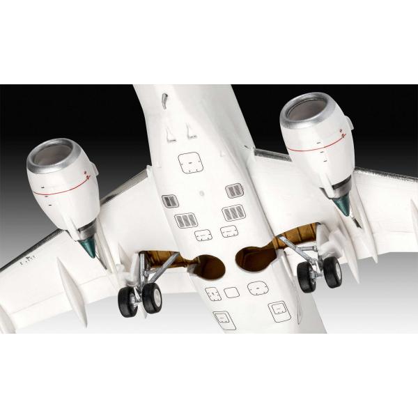 Plastic modelky letadlo 03883 - Embraer 190 Lufthansa New Livery (1: 144) (obrázek 4)