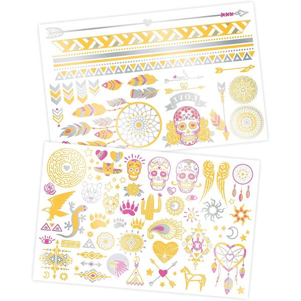 BeTeens Dočasné tetování – kov (TA002)