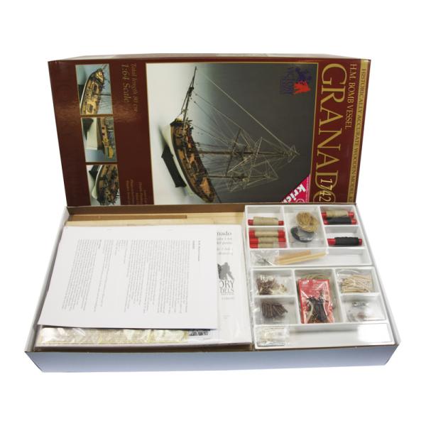 VICTORY MODELS H.M. Granado 1741 1:64 kit (obrázek 9)