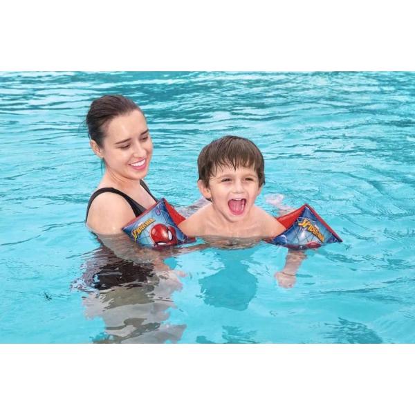 Bestway 98001 Nafukovací rukávky Spider-Man 3-6 let (obrázek 3)